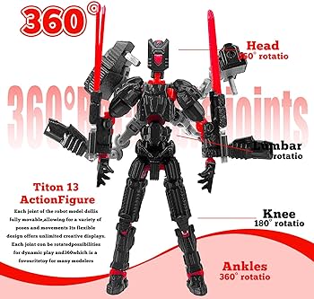 Amazon.com: PkghoKids Assembly Completed T13 Action Figure，T13